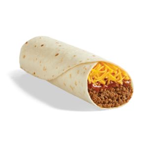 Beef & Cheddar Burrito