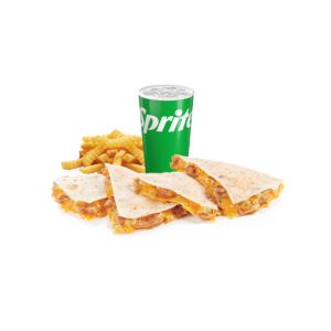 Del Taco Chicken Cheddar Quesadilla Meal