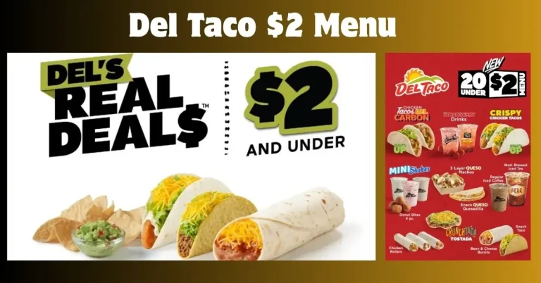 Del Taco $2 Menu