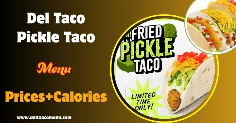 Del Taco Pickle Taco